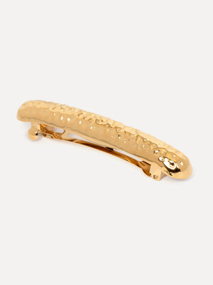 Barrette à cheveux. Cette barrette à cheveux dorée maintient vos cheveux parfaitement en place tout en apportant une touc...