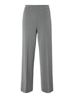 Pantalon large Emma Tara. Ce pantalon gris est un basique polyvalent indispensable. Sa matière fluide et sa coupe intempo...