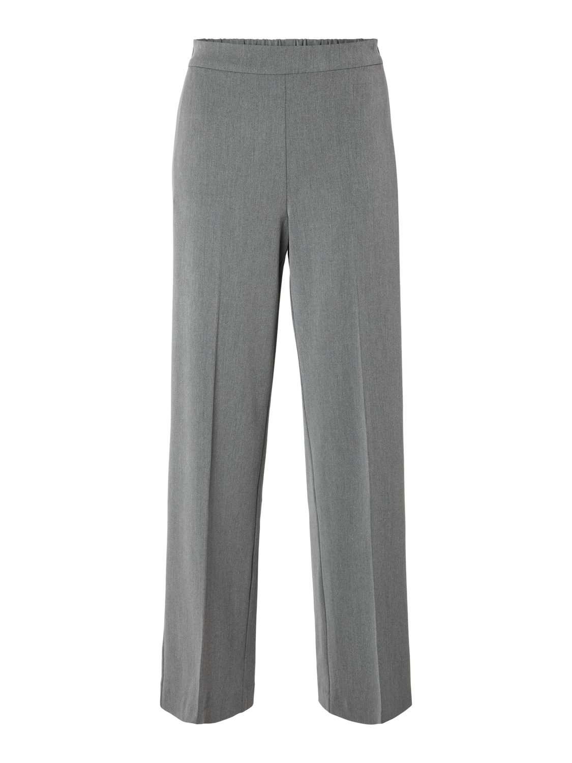 Selected Pantalon large Emma Tara 2. Ce pantalon gris est un basique polyvalent indispensable. Sa matière fluide et sa co...
