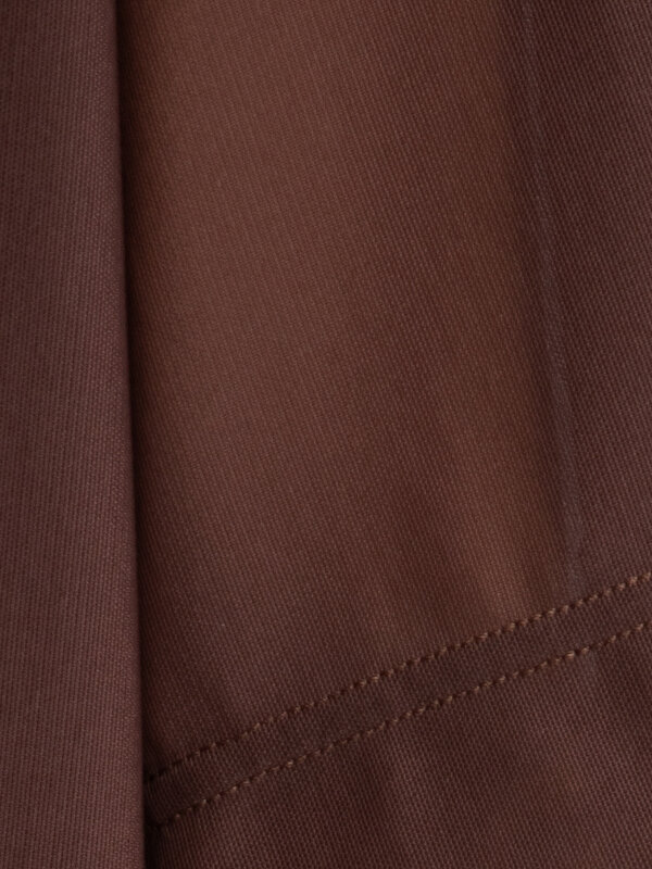 Edited Transparent T-shirt Ulaaka 6. Sheer brown elegance. This dark brown, transparent T-shirt is a true statement piece...