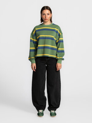 Longsleeve T-shirt Maxime. Easy does it. This green piqué long sleeve strikes the perfect balance between T-shirt and swe...