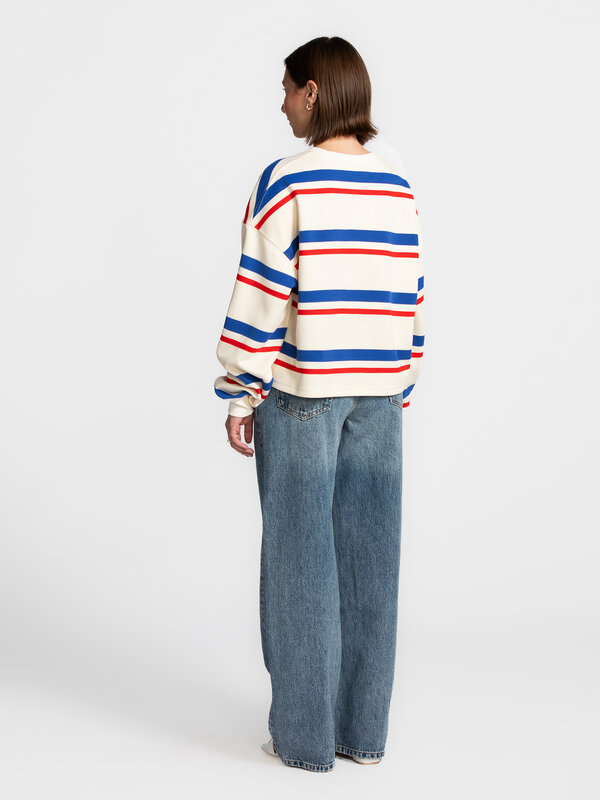 Les Soeurs Wijde jeans Marc 5. Meet your new favourite denim. Deze wide leg jeans is jouw go-to voor elke dag. Comfortabe...