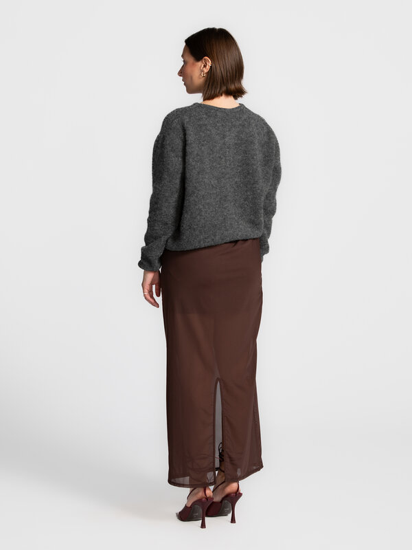 American Vintage Gebreide cardigan Vitow 5. Iconic layers. Deze fluffy Vitow cardigan is een iconische must-have voor je ...