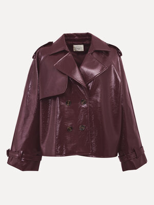 Manteau Adriaan. Ce trench-coat oversize est un incontournable pour l’automne. Sa coupe décontractée assure confort et él...