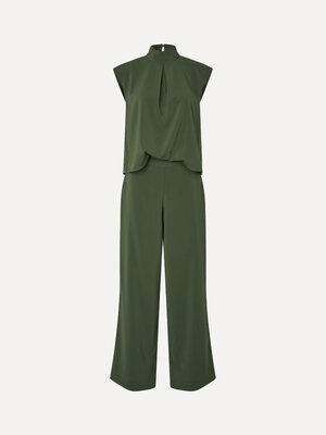 Jumpsuit Maaja. Effortless elegance, instantly dressed. Deze donkergroene jumpsuit maakt je direct party proof. Of het nu...