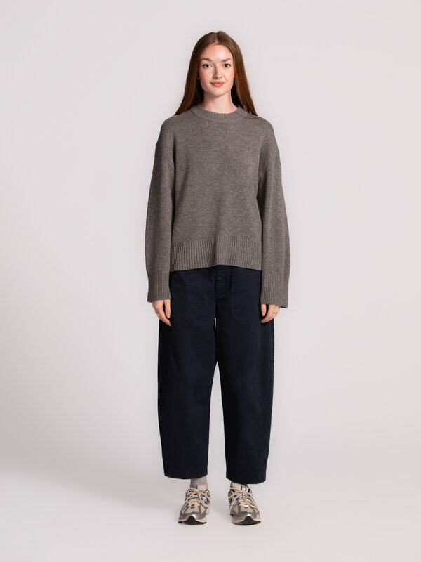 Le Marais Ballonfit pantalon Renee 3. Cool & cropped. Deze ballonfit pantalon met cropped lengte geeft elke look een nonc...