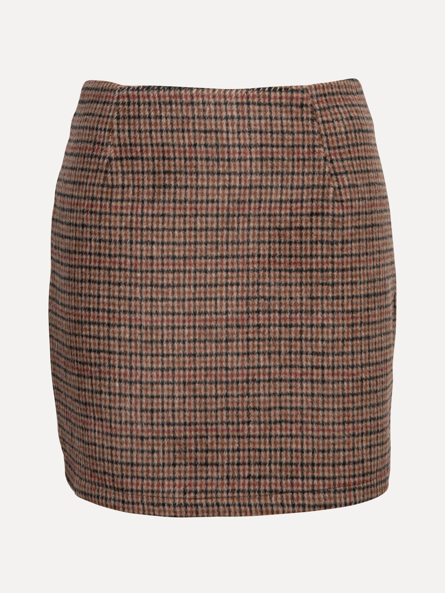 Mini-jupe Courte Vintage Old Navy - Taille 8 Junior - 100% Coton Marron - Occasion Très Bon état - Style Marine