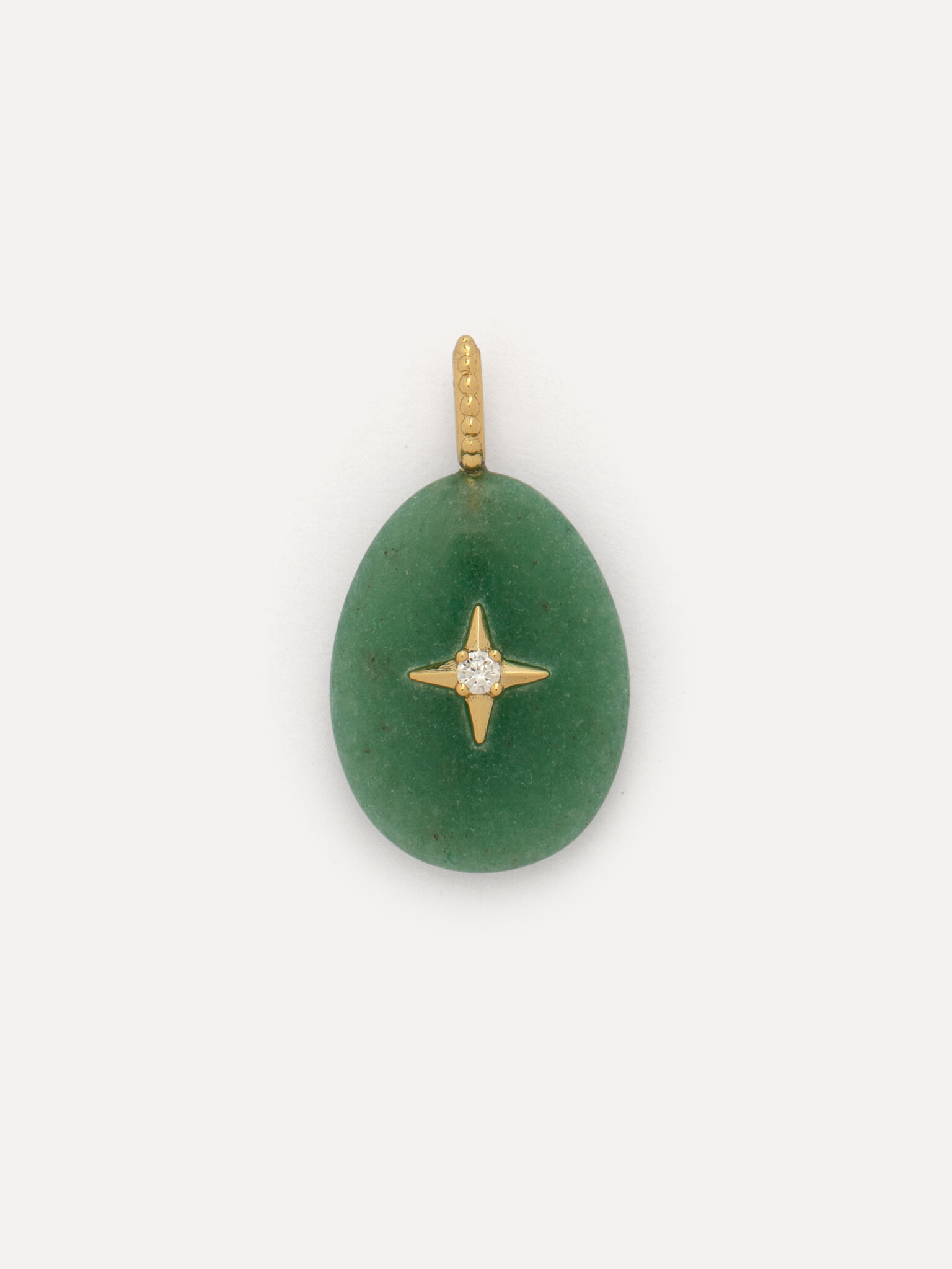 Charm Green Gem