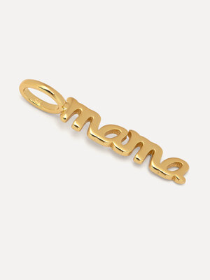 Pendentif Mama. Pour maman. Pour toutes les mamans, figures maternelles et enfants de maman : ce charm est un hommage dél...