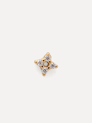 Earring Jolie Star Strass. This sparkling earring adds a subtle, refined touch to your favorite ear stack. Elegant and un...