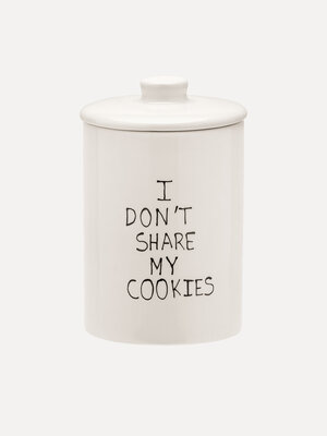 Cookie Jar I Don't Share. The I Don’t Share cookie jar is a must-have for anyone with a sweet tooth. The hand-painted jar...