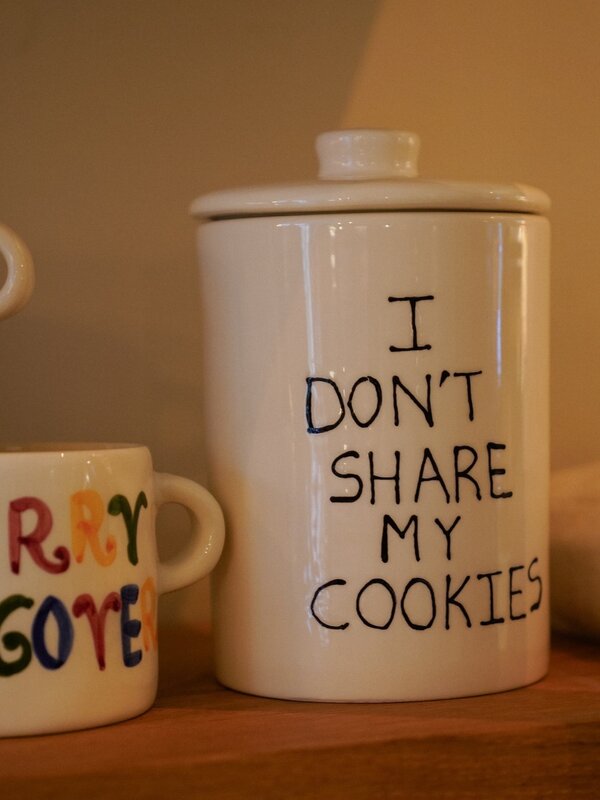 Anna + Nina Cookie Jar I Don't Share 2. The I Don’t Share cookie jar is a must-have for anyone with a sweet tooth. The ha...