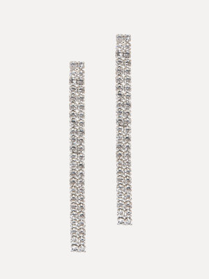 Boucles d'oreille Mica. Let’s get the party started. Ces boucles d’oreilles en strass sont faites pour briller. Subtiles ...