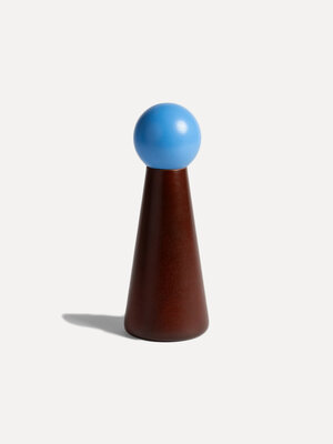 Salière et poivrière Halma. Apportez une touche de nostalgie à votre cuisine avec ce set sel et poivre, inspiré des jouet...