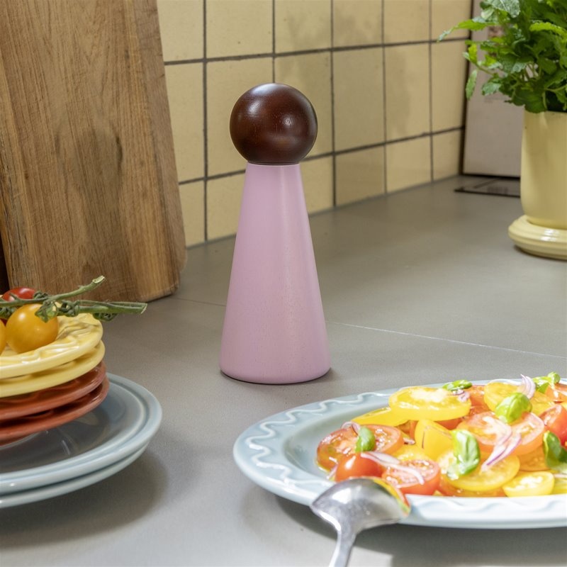 &klevering Salière et poivrière Halma 4. Apportez une touche de nostalgie à votre cuisine avec ce set sel et poivre, insp...