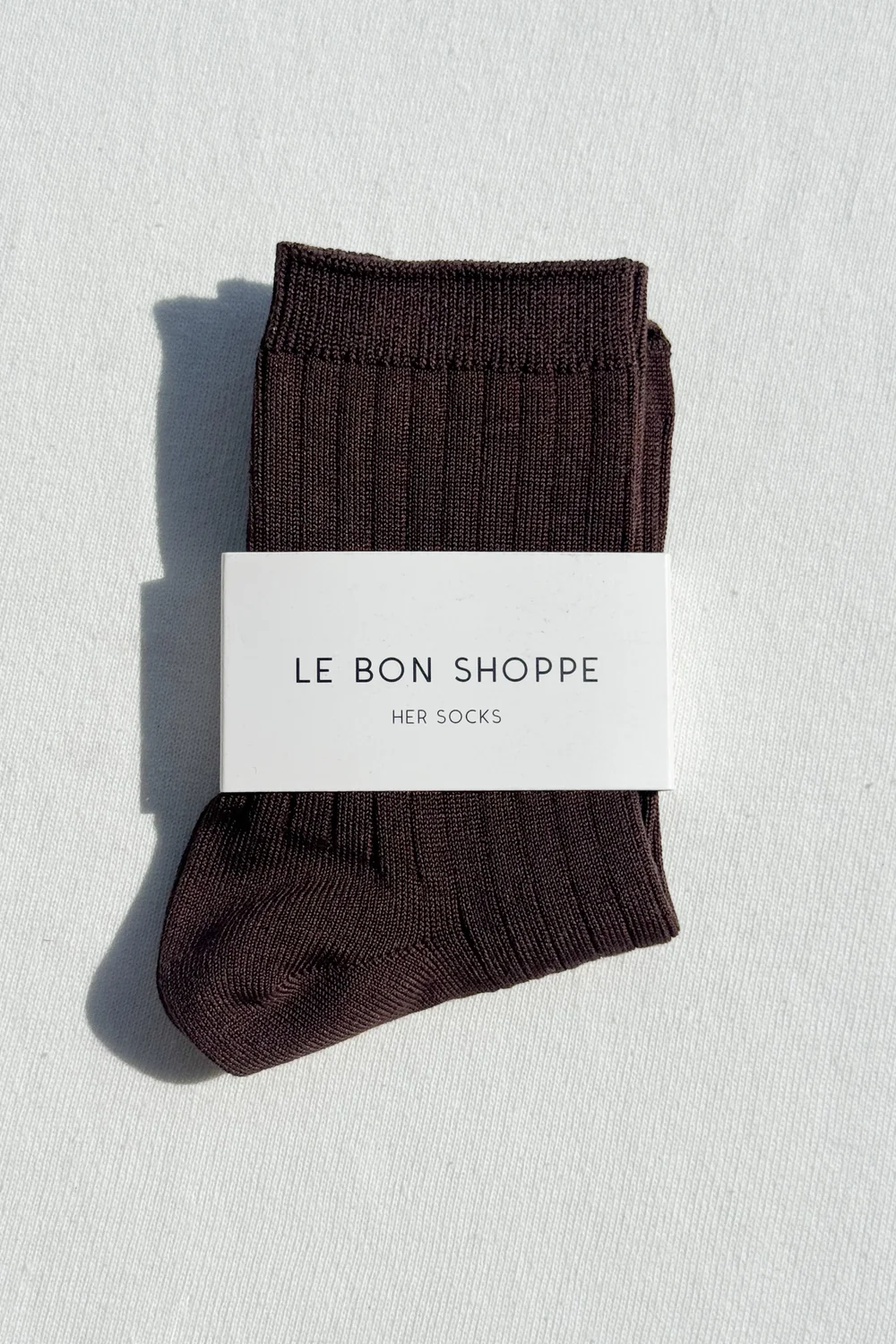 Le Bon Shoppe Socks Her 1. Soft dark brown socks that keep your feet wonderfully warm. The deep, refined shade and elegan...