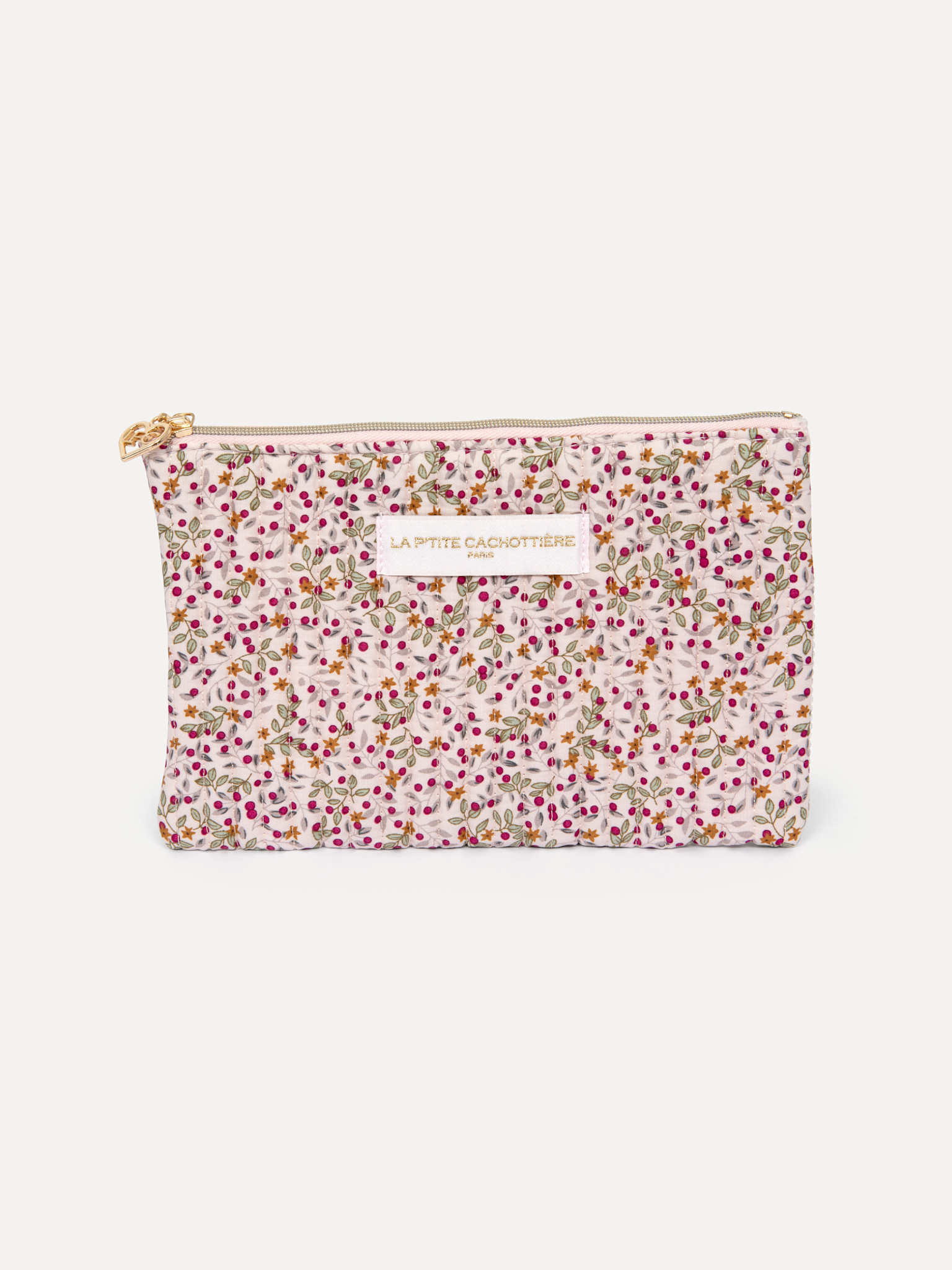 Le Marais Trousse de toilette florale Iza 1. Cette trousse féminine au délicat imprimé floral est idéale pour vos déplace...