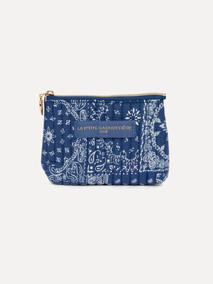 Iza Pouch. Format poche paisley. Cette pochette compacte garde tout bien organisé avec style. De vos plus beaux bijoux et...