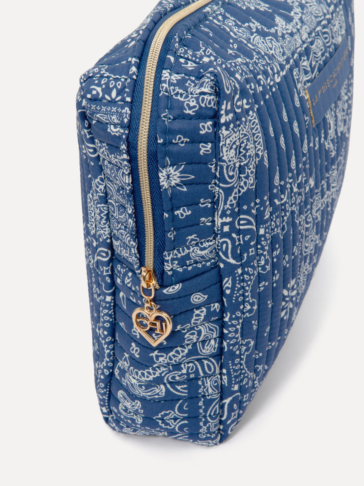 Le Marais Paisley toiletry bag Iza 2. Pretty in paisley. This extra-large toiletry bag holds all your makeup, brushes, an...