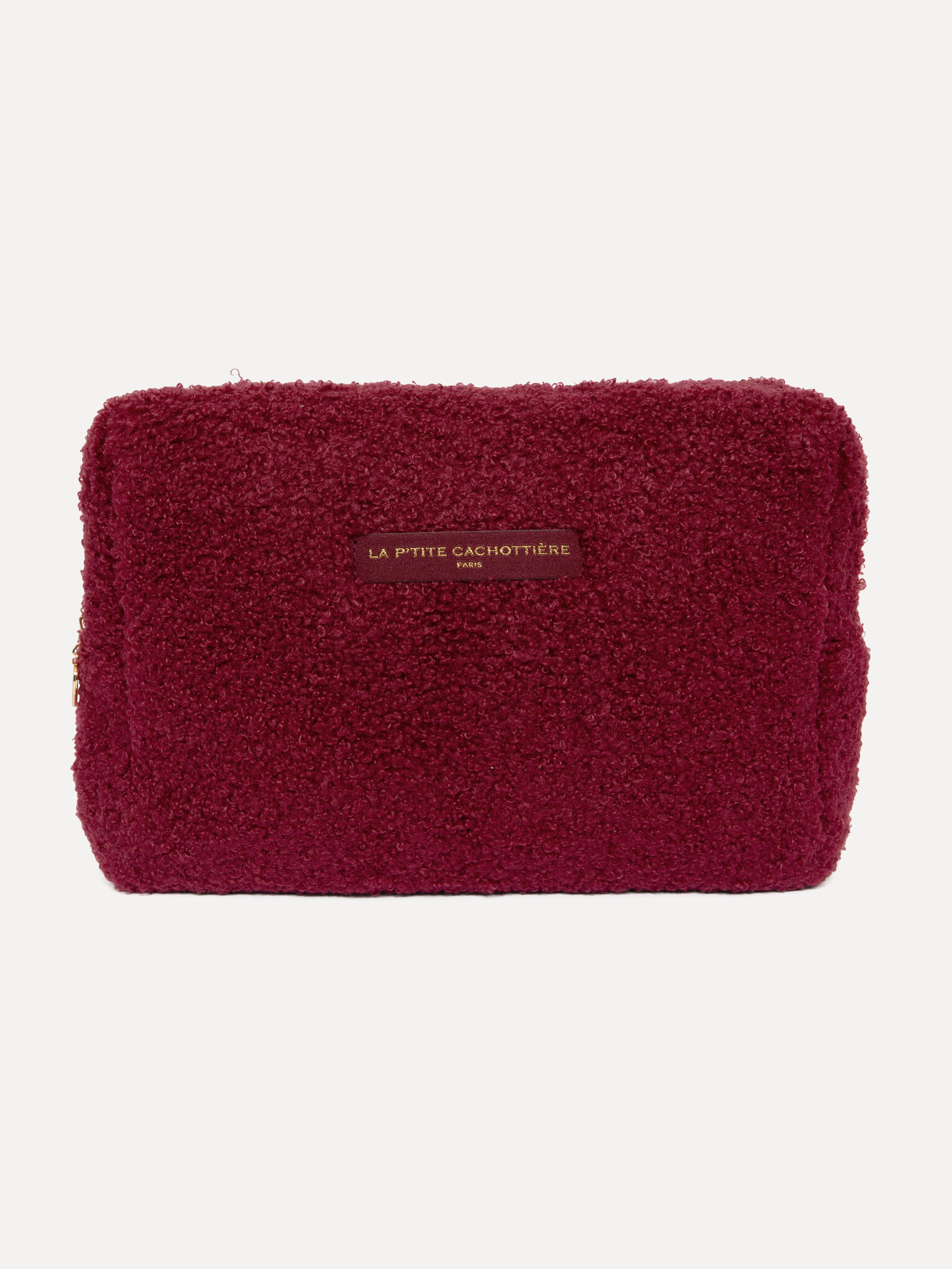 Le Marais Teddy Toiletry bag Iza 1. Soft luxury in XL size. This teddy toiletry bag holds all your beauty essentials with...