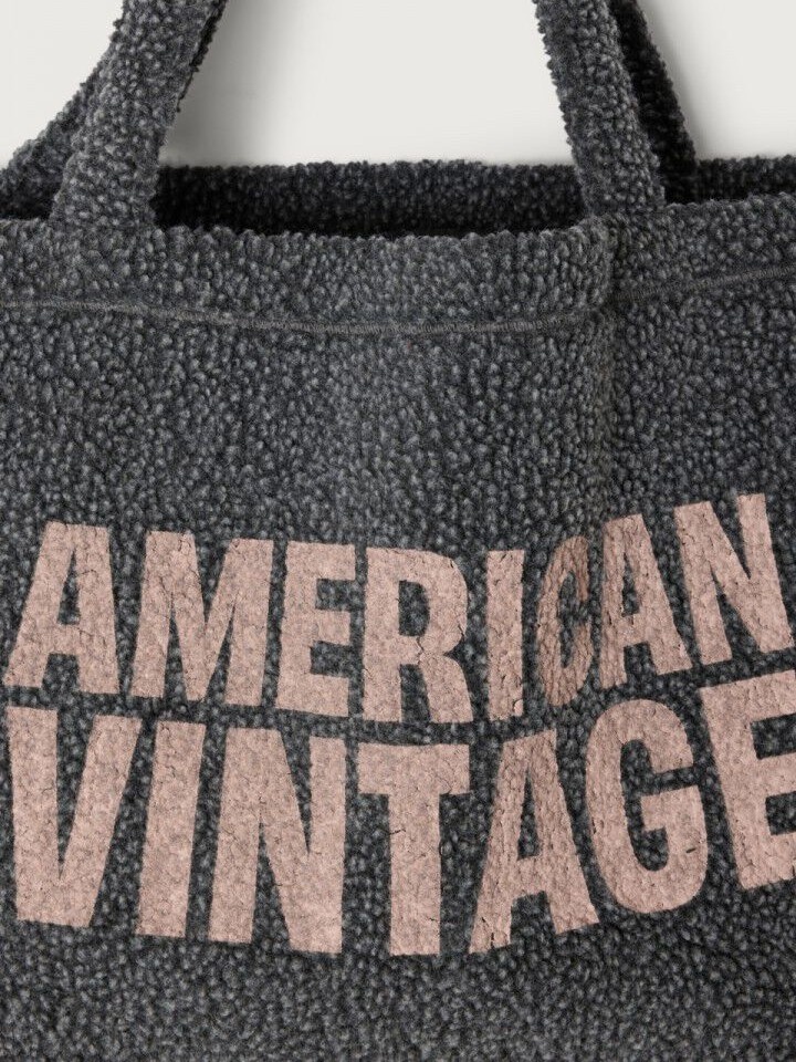 American Vintage Shopper Hoktown 4. The softest shopper in town. This spacious bag, made from recycled material with a so...