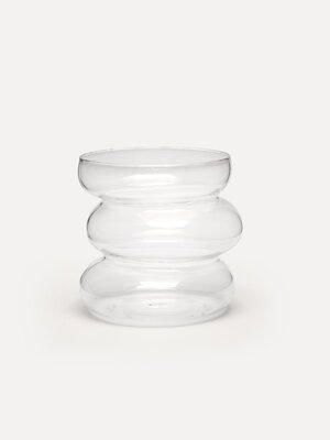 Glass Bubble. This unique Bubble glass stands out with its playful shape. Its airy design elevates your drinks, whether i...