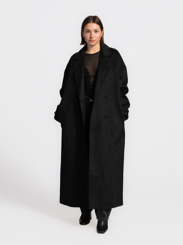 Les Soeurs Long coat Adan Black | Les Soeurs