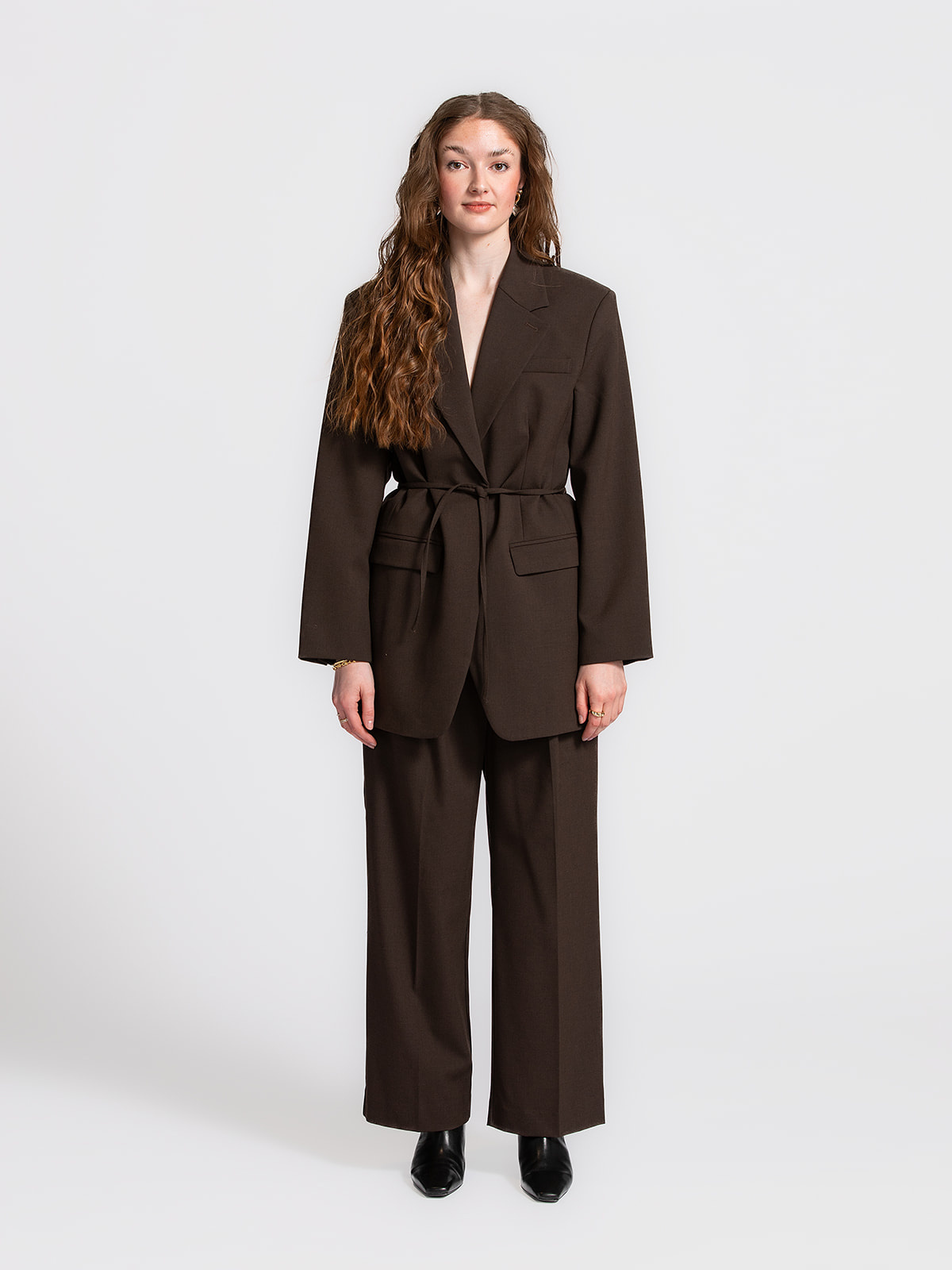 Selected Blazer Sienna 3. Never a dull look met deze prachtige bruine blazer. De oversized fit geeft een moderne touch en...