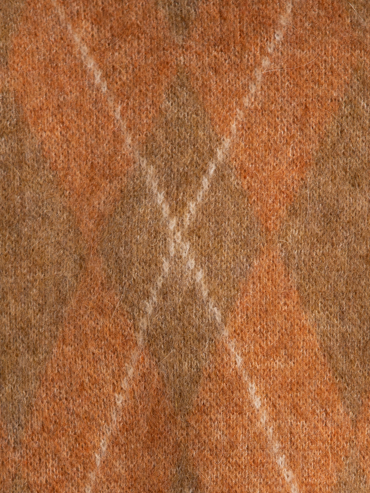 Selected Gebreide trui Lulu 6. Classic charm, modern twist. Deze wollen knit met tijdloos argyle patroon combineert een t...