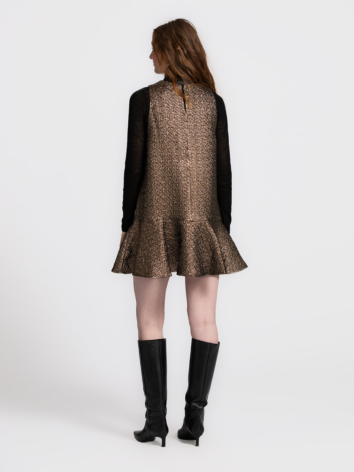 Edited Sleeveless dress Zainab 5. Get ready to party in this stunning mini dress. The A-line silhouette flatters every fi...