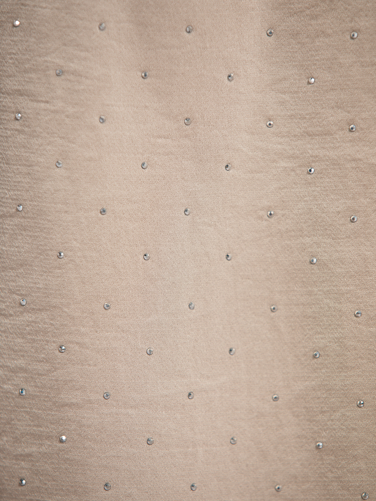 MBYM Wijde broek Asaka 6. Shine on. Deze wijde pantalon met strass-detail, zachte elastische tailleband en vloeiende pijp...