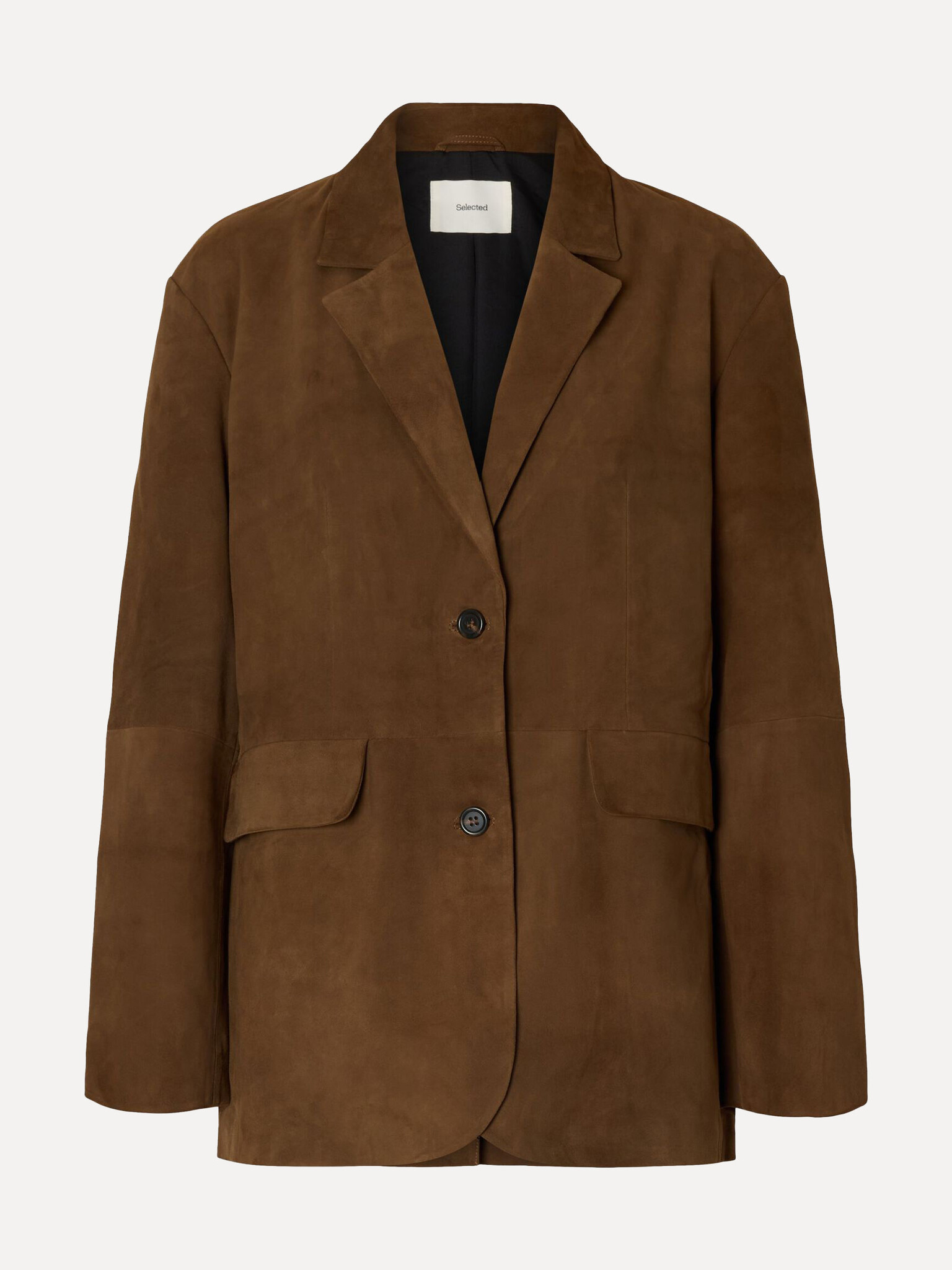 Selected Blazer en daim Clara 2. Élégance discrète. Ce blazer en daim sublime chaque tenue. Sa texture douce et sa coupe ...