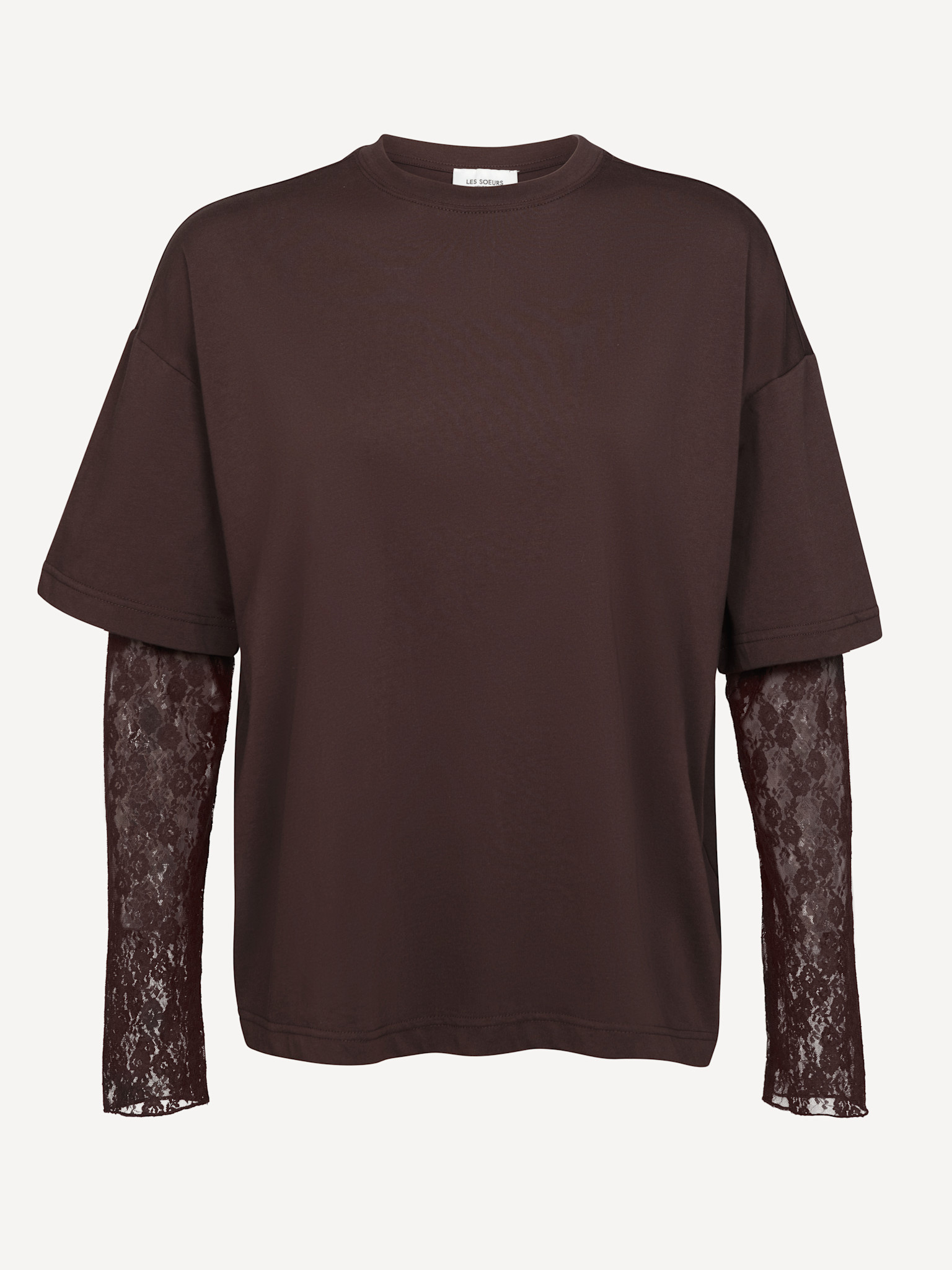 lace layered t-shirt Leonardo