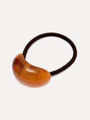 Élastique à cheveux. Sculpture quotidienne. Un élastique épais et courbé qui maintient votre coiffure en place. Son desig...
