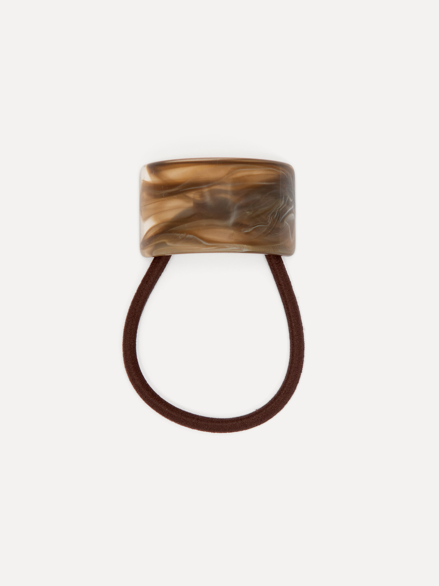 Les Soeurs Hair tie resin arch 1. Arch beauty. This hair tie with an elegant curved accent keeps your hairstyle perfectly...
