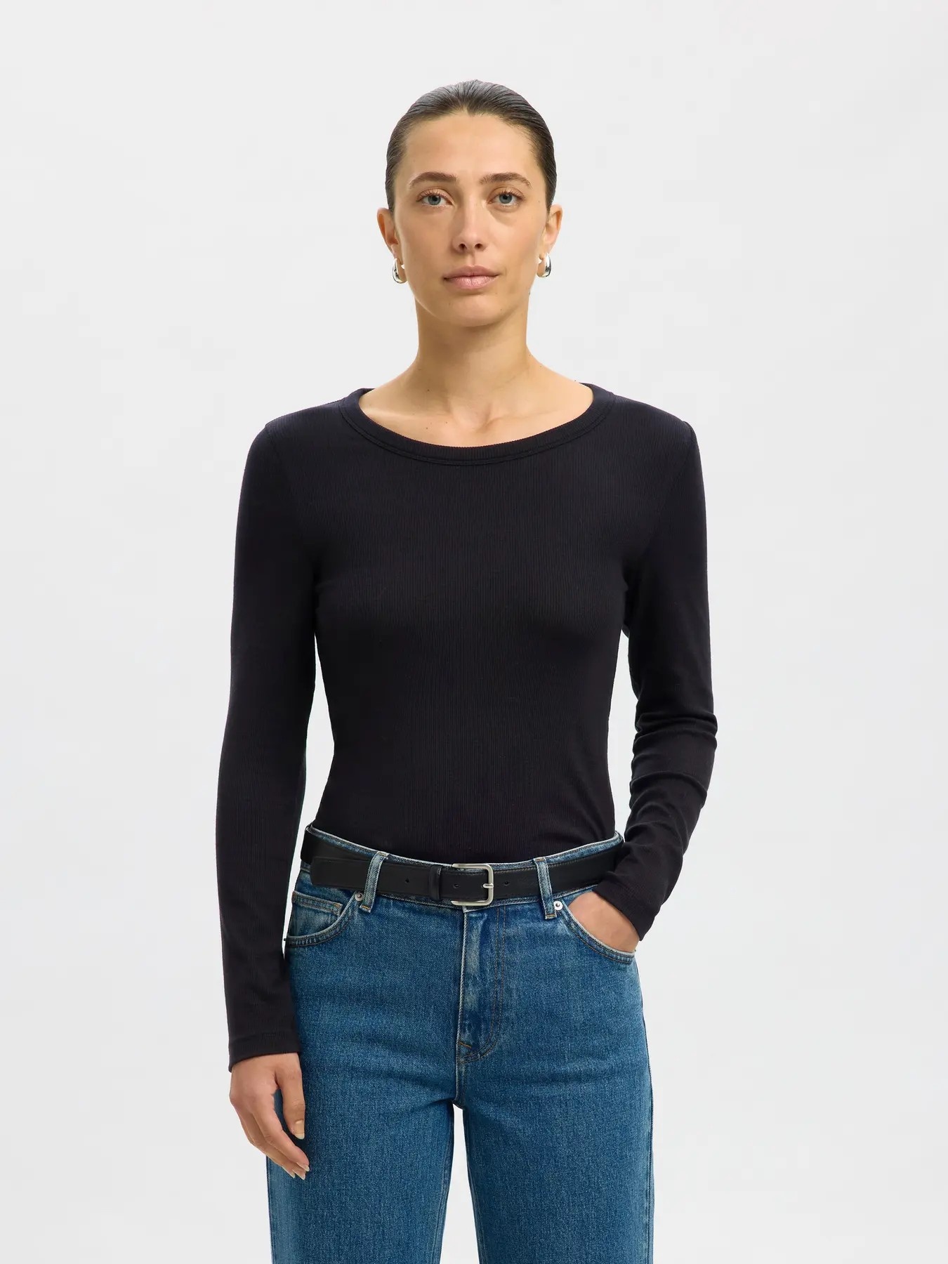 Fitted longsleeve Dianna