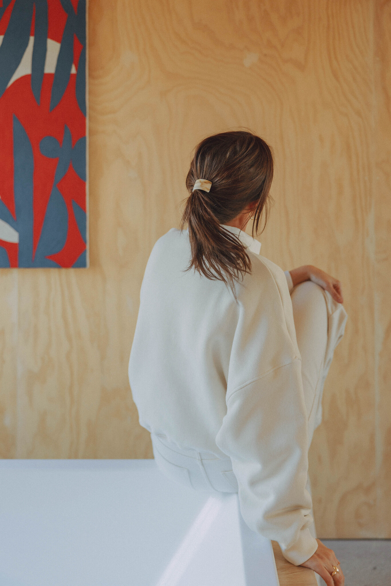 Les Soeurs polokraag sweater Rens 6. Soft layers, calm moments. Deze sweater met polokraag brengt zachtheid en eenvoud sa...