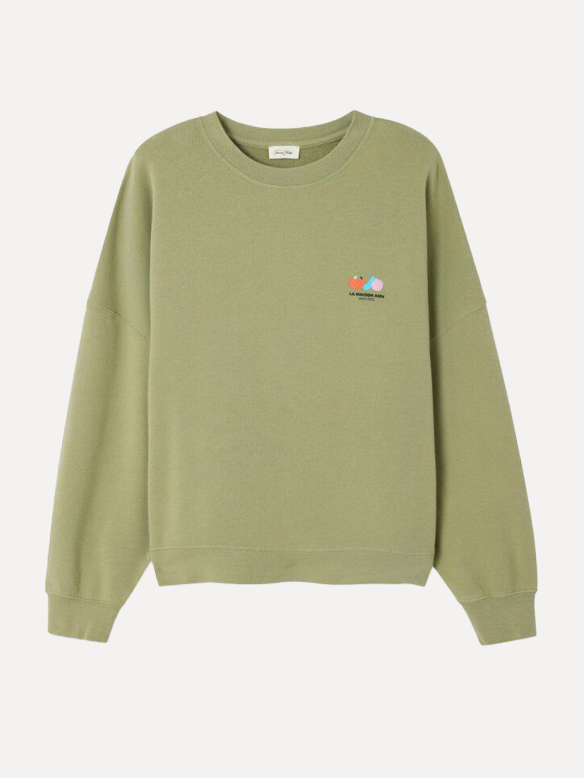 American Vintage Relaxed sweatshirt Atubay 2. Le confort avant tout. Ce sweatshirt associe une coupe décontractée à une m...