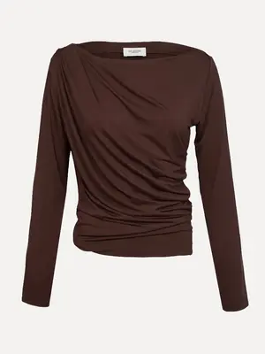 gedrapeerde longsleeve Riv