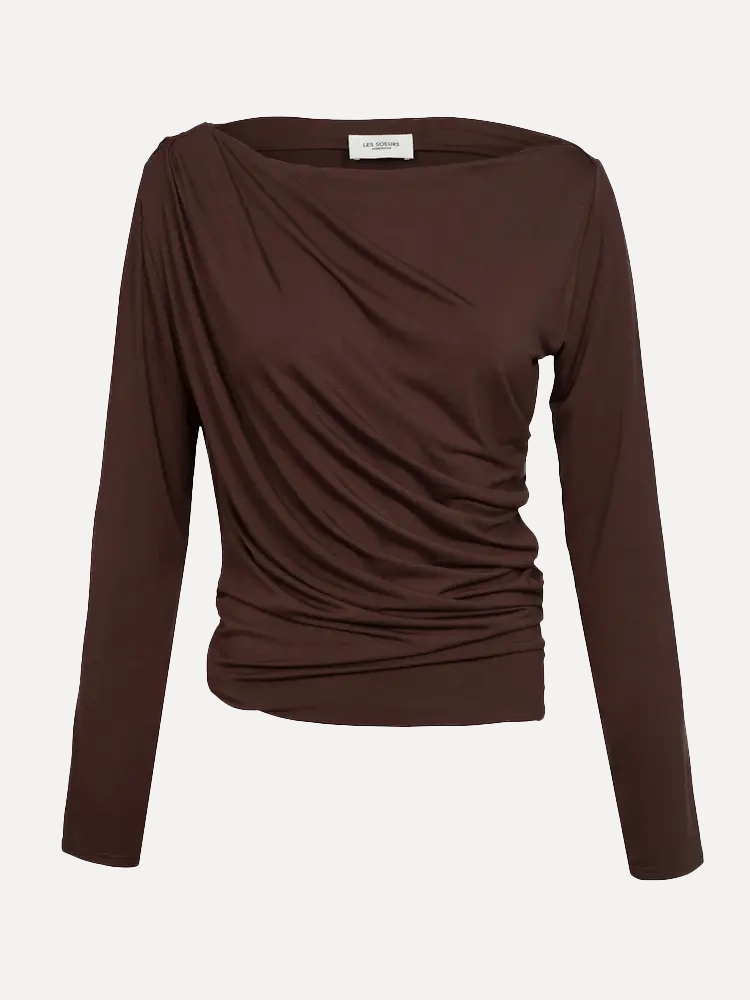gedrapeerde longsleeve Riv