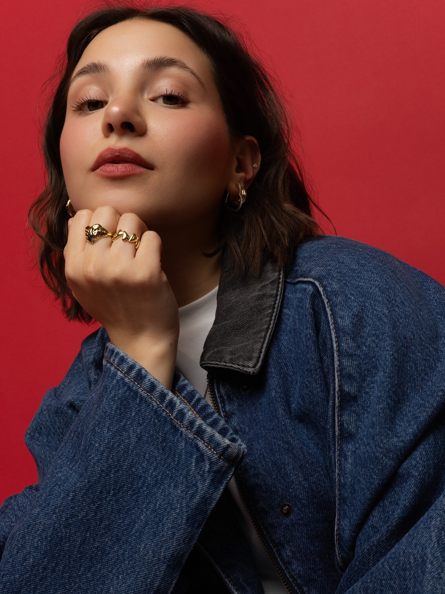 Les Soeurs Oorbel Jazz Striped 2. Op zoek naar een accessoire dat je outfit afmaakt zonder de aandacht af te leiden? Deze...