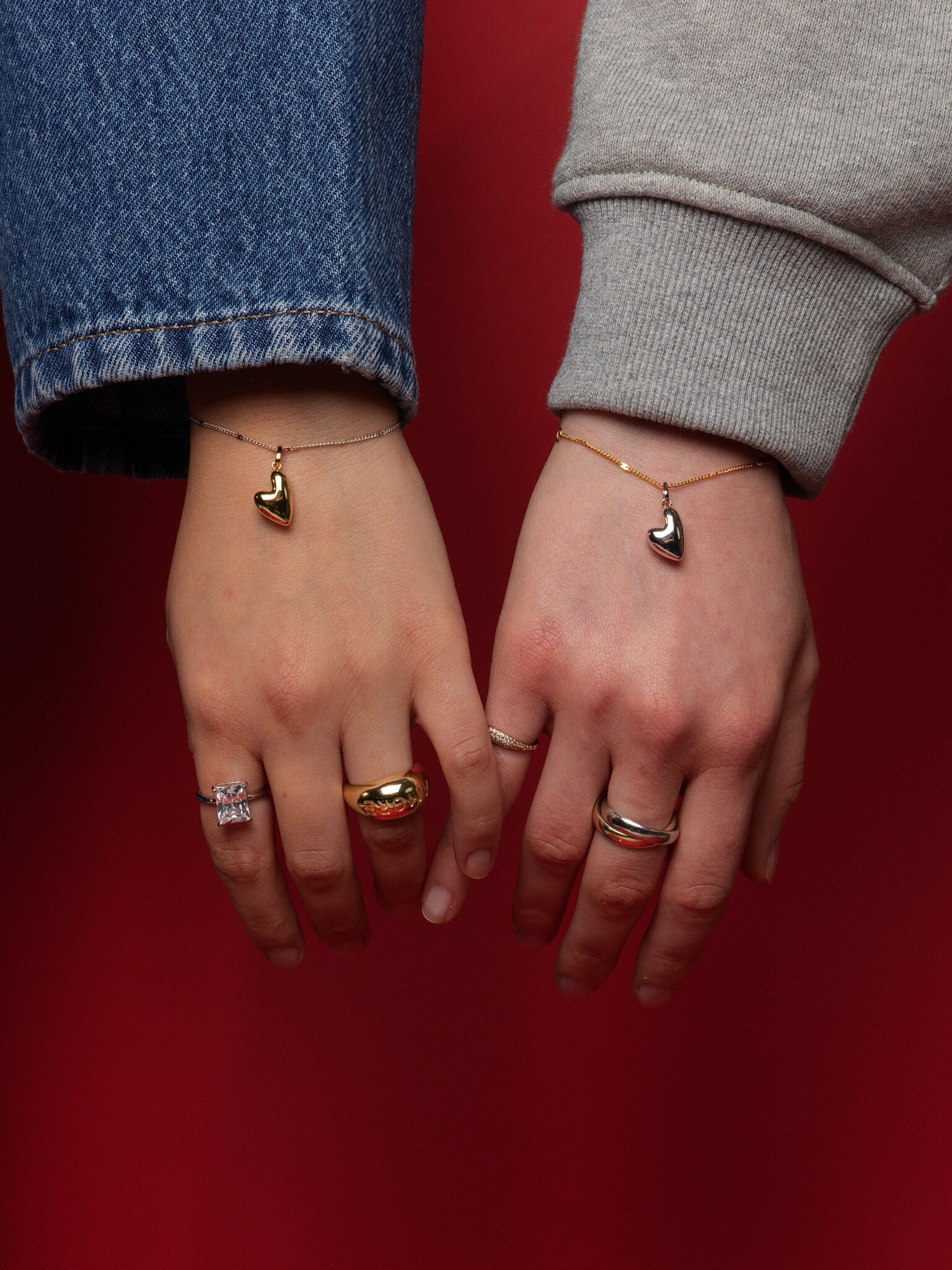 Pinky Ring Gaia Strass