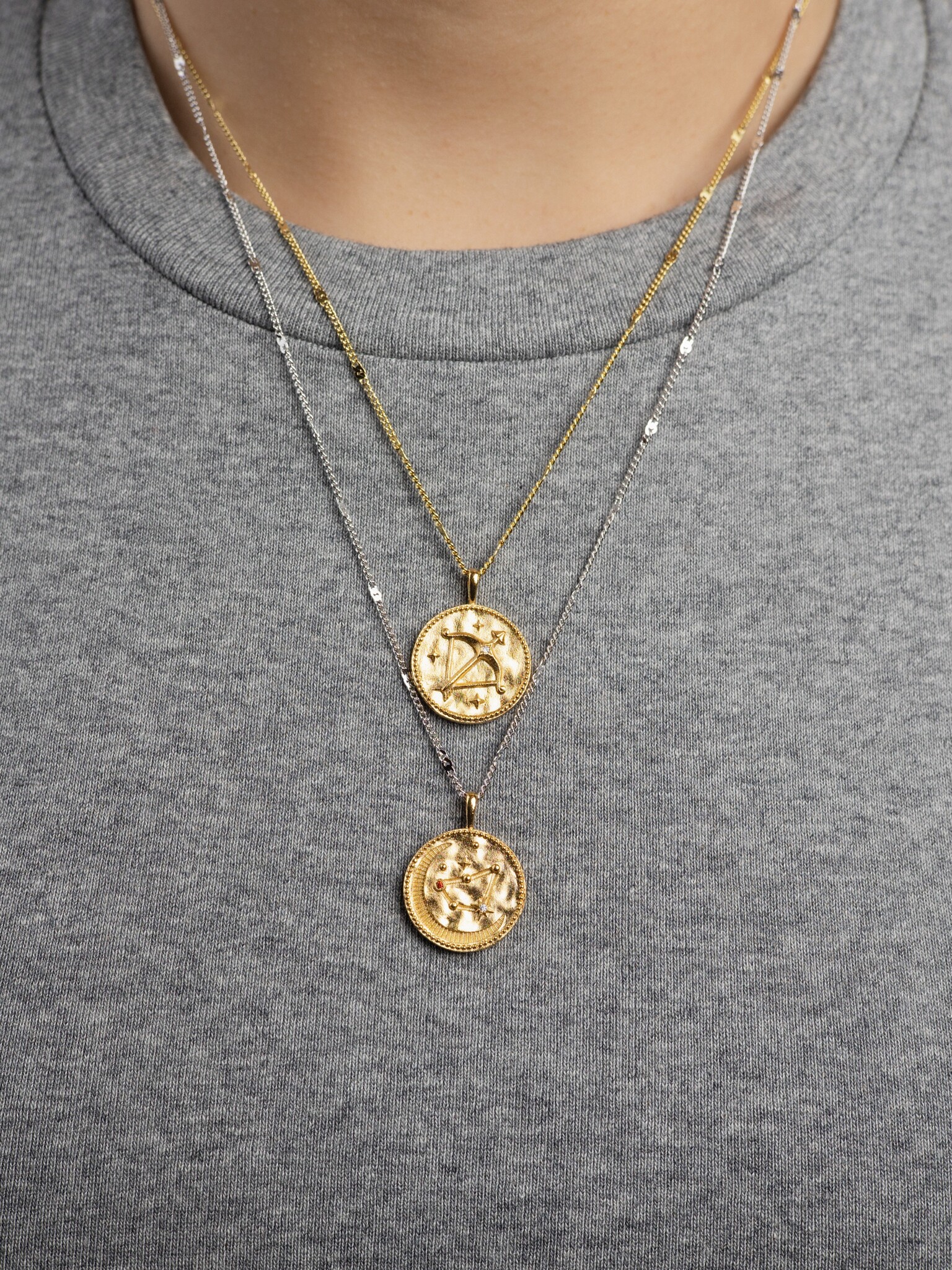 Les Soeurs Charm ketting Marine Braids 2. Een stille basis in zilver. Deze ketting draagt comfortabel en voelt vanzelfspr...