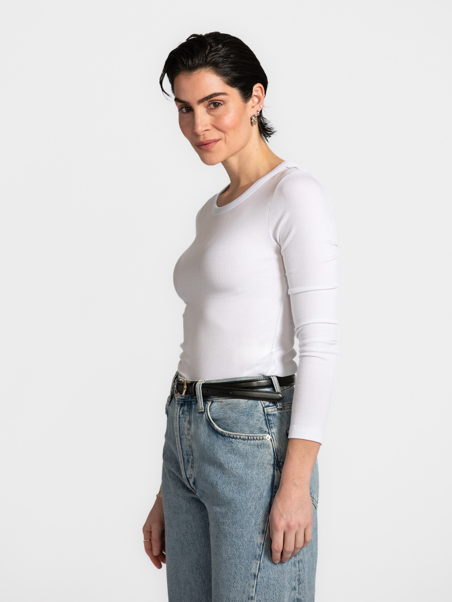 Selected Longsleeve ajustée Dianna 5. Pour un style sans effort, au quotidien. Simple, élégant et confortable. Portez-le ...