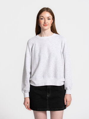 Sweater Atubay. Soft light grey sweater with a relaxed loose fit and a minimalist design. Super comfy and easy to style. ...