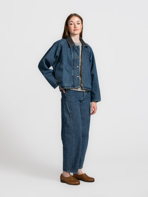 Denim jacket Porter. A denim essential with character. The Porter is a relaxed denim jacket with a modern feel. Its sturd...