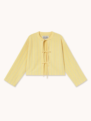 striped cardigan