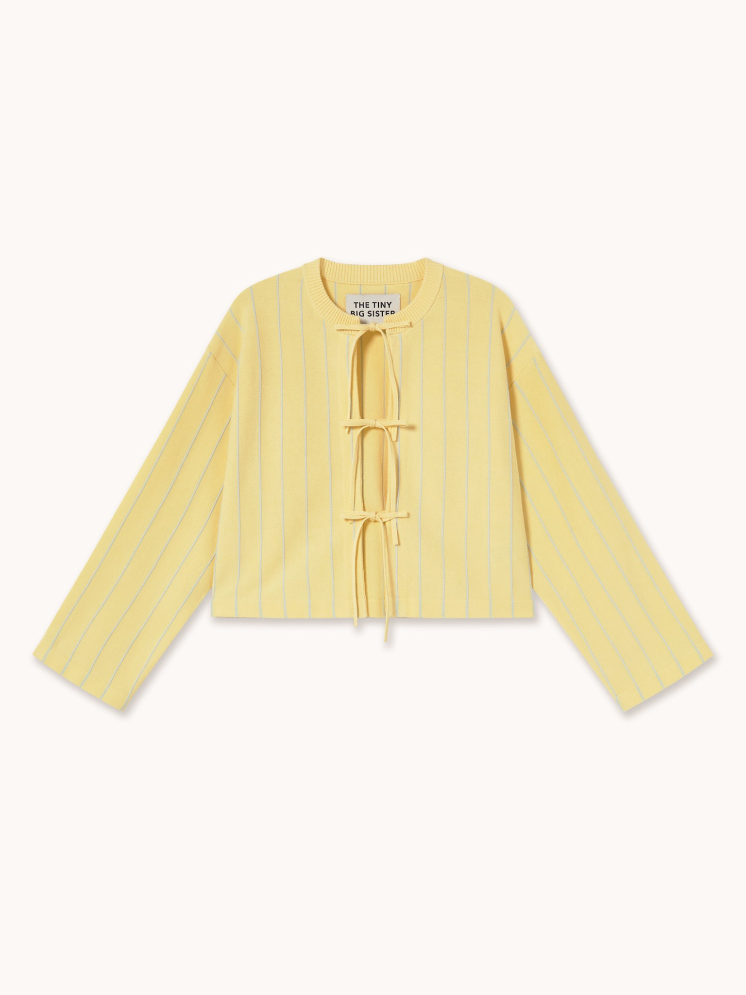 striped cardigan