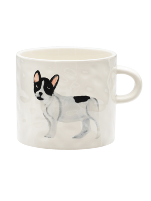 Mug French Bulldog. For every Frenchie lover, or for those secretly dreaming of their own bulldog. This mug with a French...