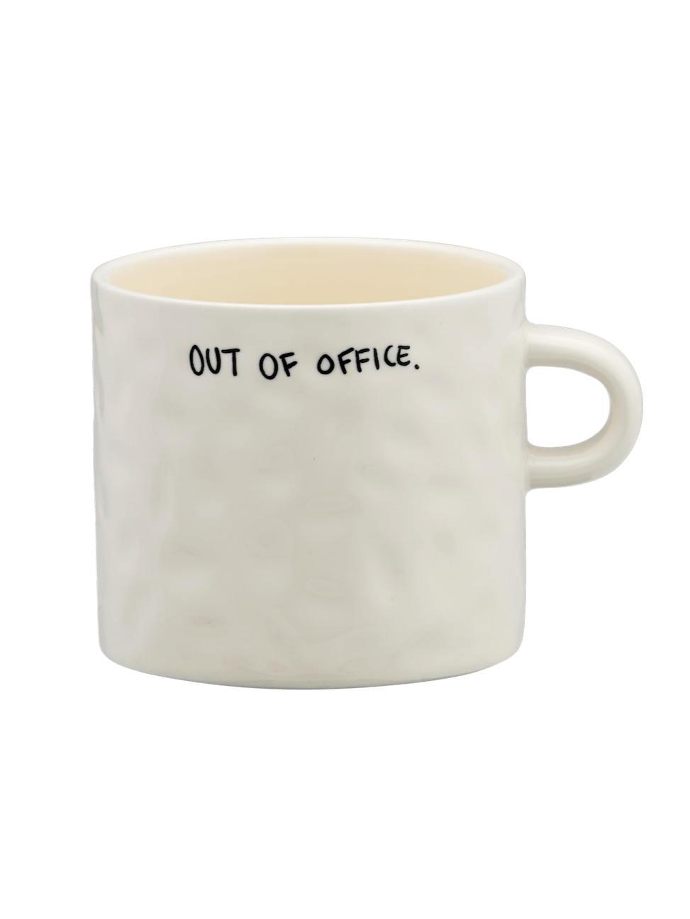 Anna + Nina mug Out Of Office 1. Parfois, une seule phrase suffit. Ce mug est votre rappel ultime pour prendre un moment ...